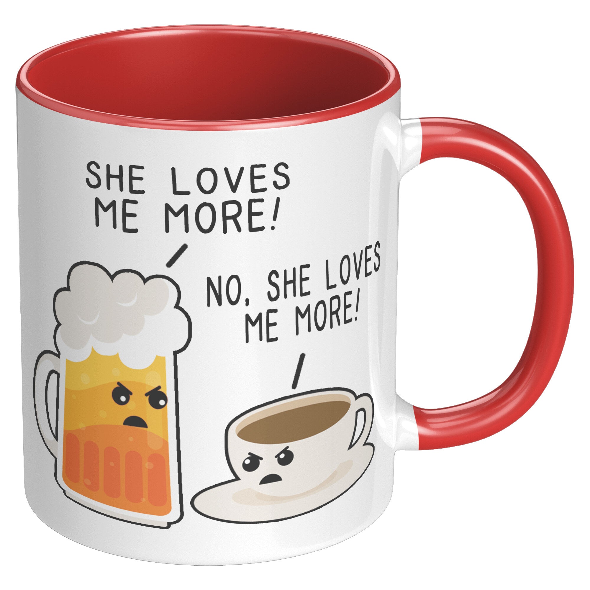 11oz Accent Mug - Beer She Loves