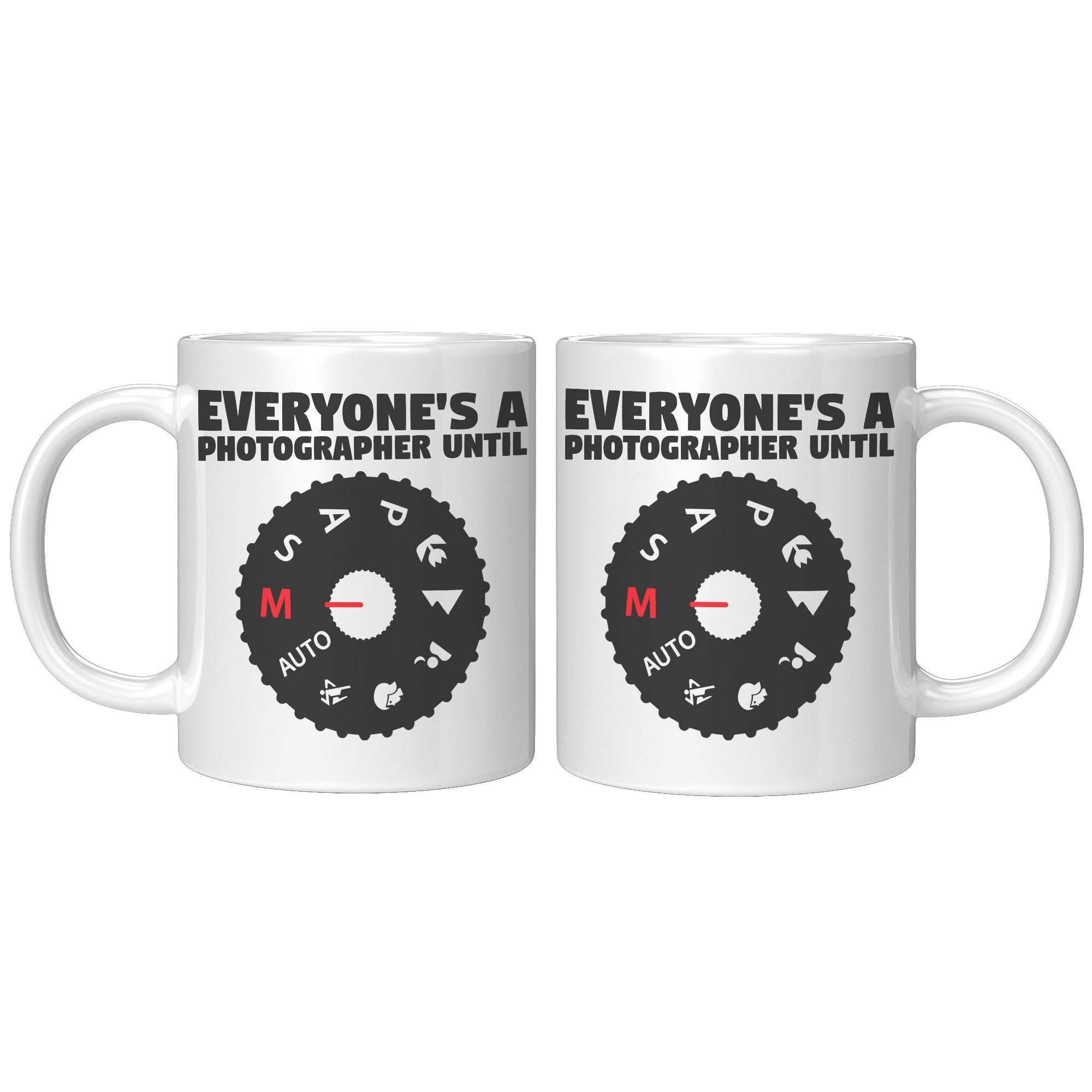 11oz Accent Mug - Everyone's a Photographer