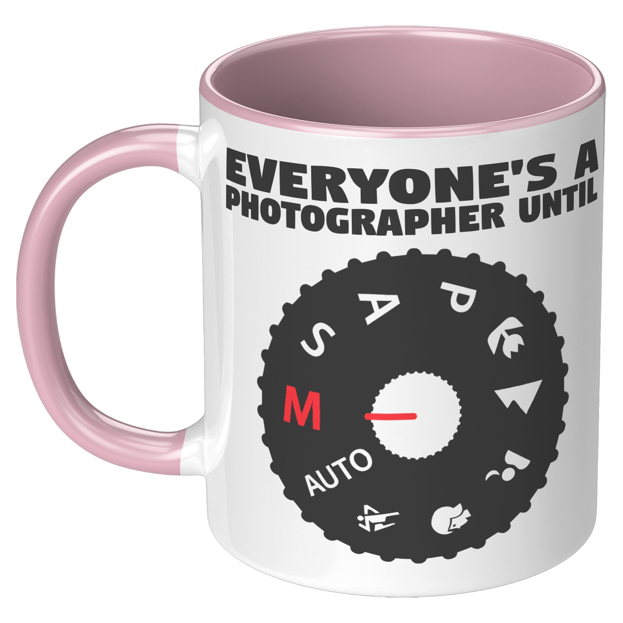 11oz Accent Mug - Everyone's a Photographer