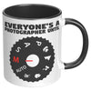 11oz Accent Mug - Everyone's a Photographer