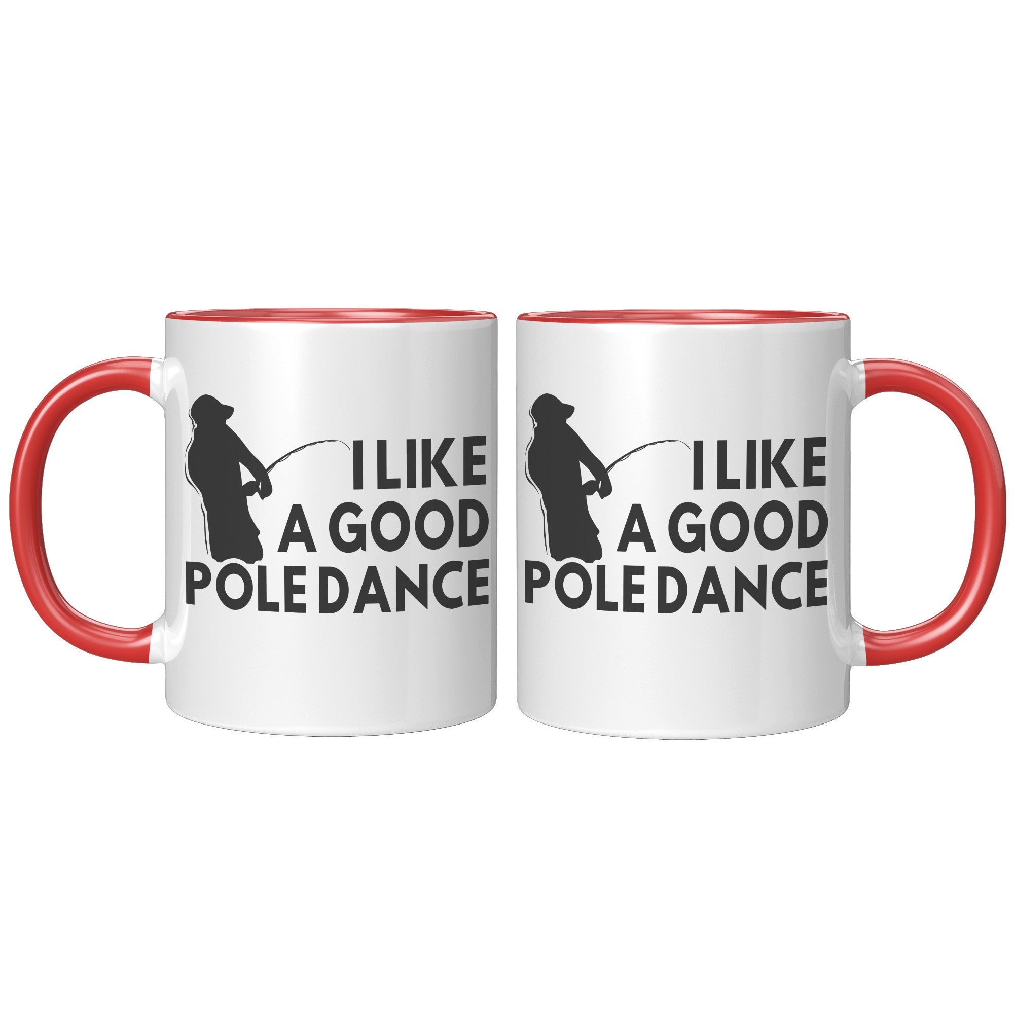 11oz Accent Mug - Fishing Pole Dance