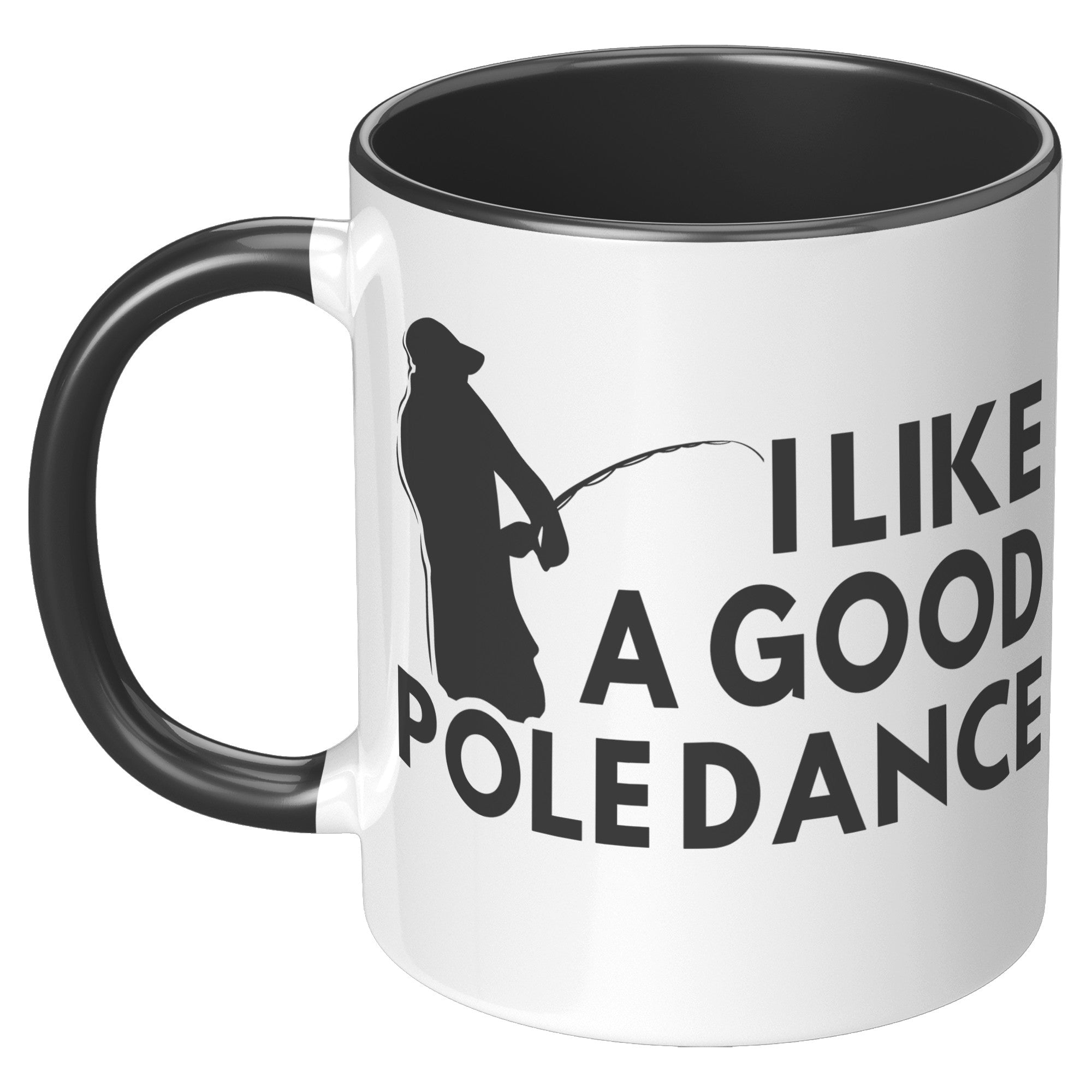 11oz Accent Mug - Fishing Pole Dance