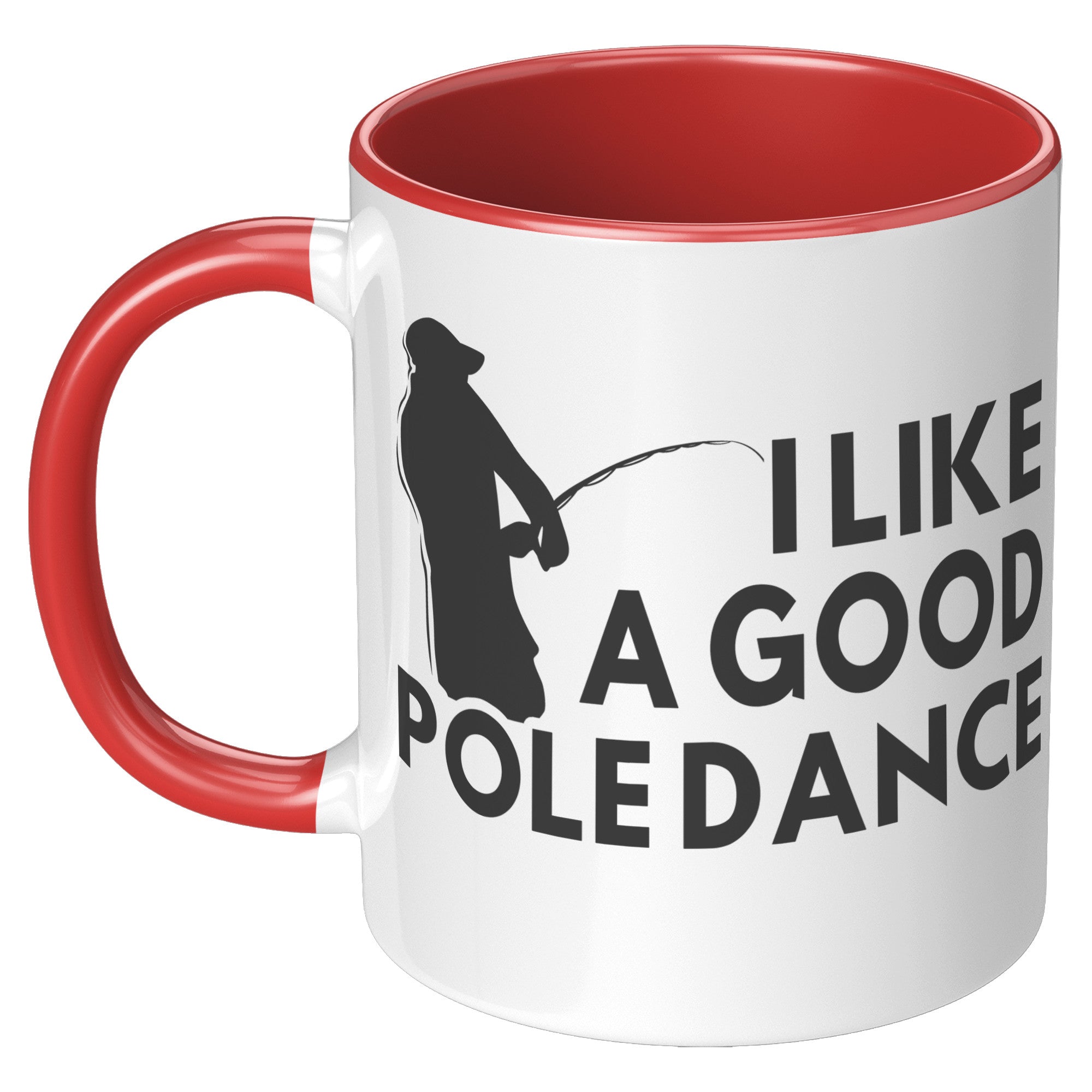 11oz Accent Mug - Fishing Pole Dance