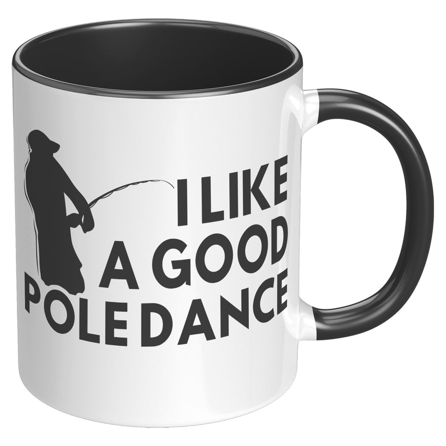 11oz Accent Mug - Fishing Pole Dance