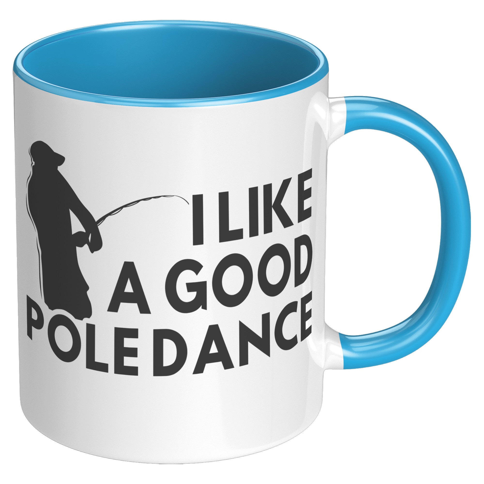 11oz Accent Mug - Fishing Pole Dance