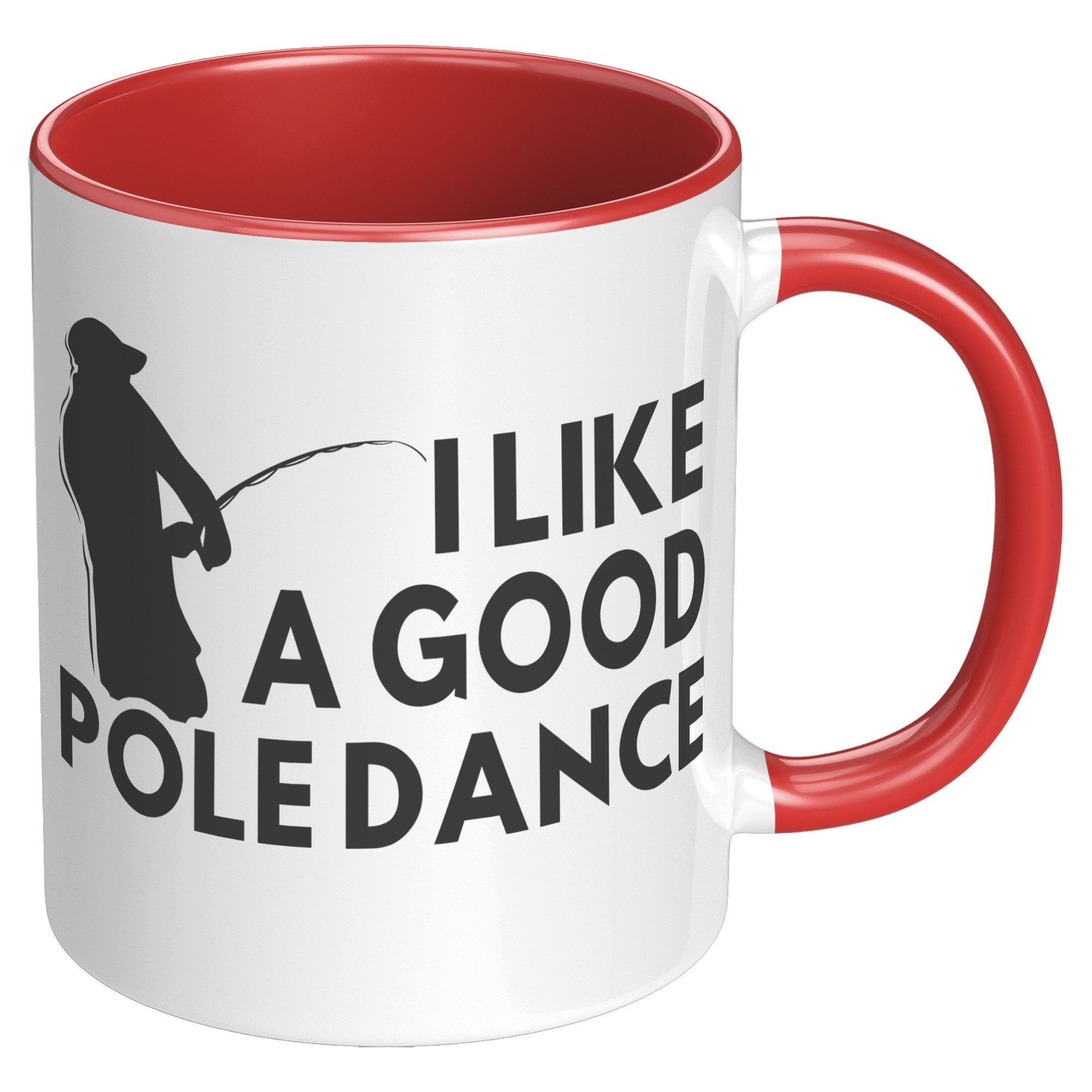 11oz Accent Mug - Fishing Pole Dance