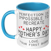 11oz Accent Mug - Happy Mother's Day Perfection First Born