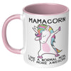 11oz Accent Mug - Mamacorn