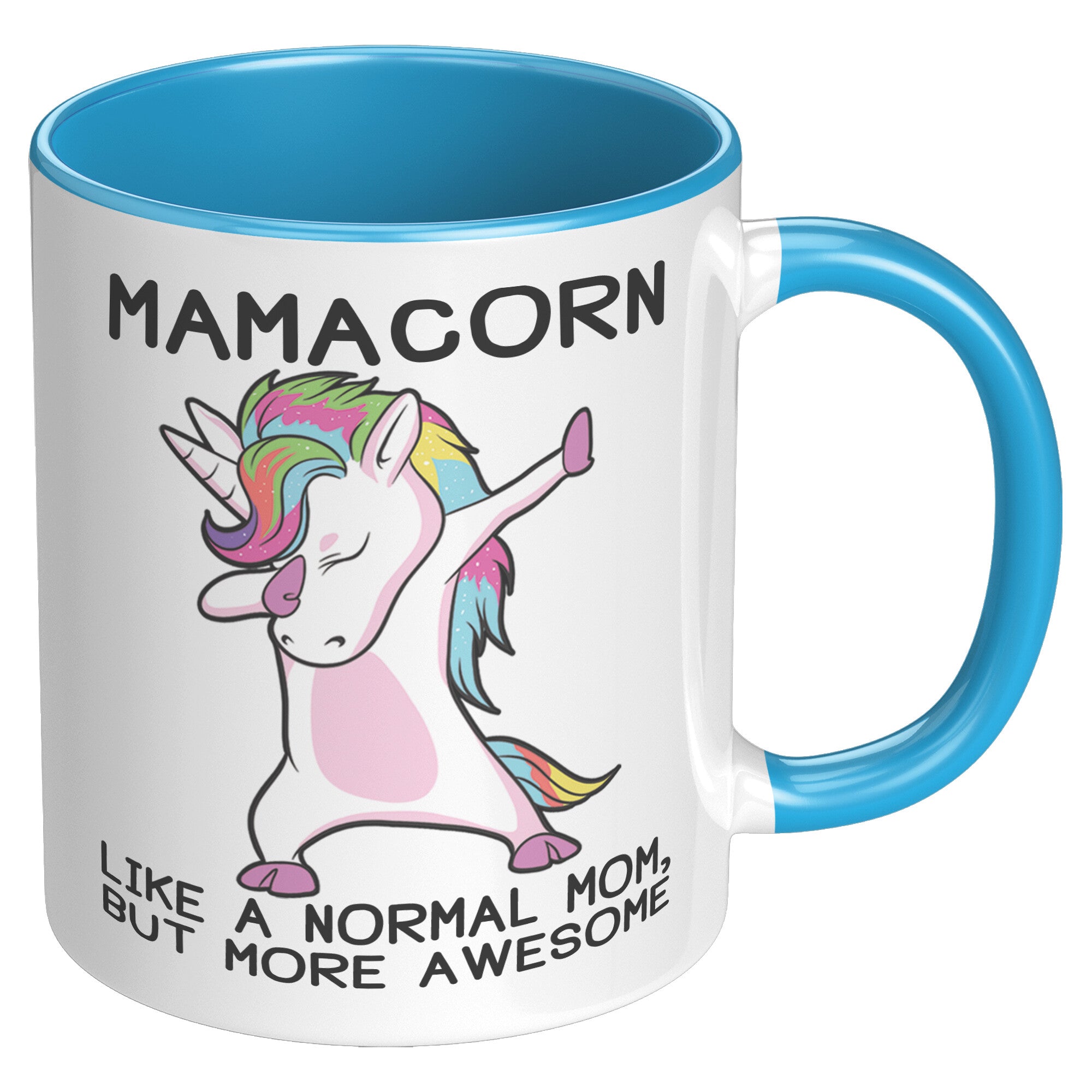 11oz Accent Mug - Mamacorn