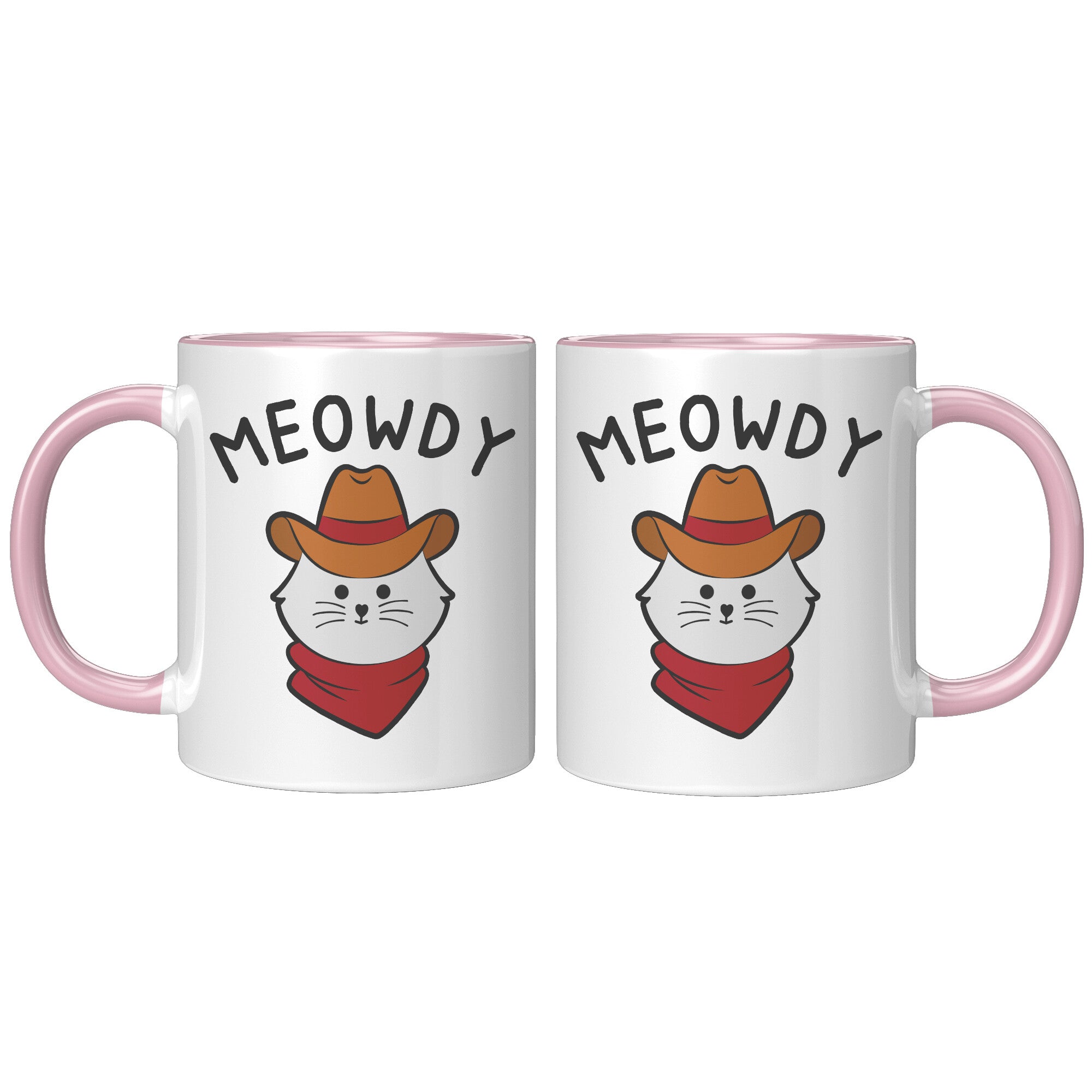 11oz Accent Mug - Meowdy
