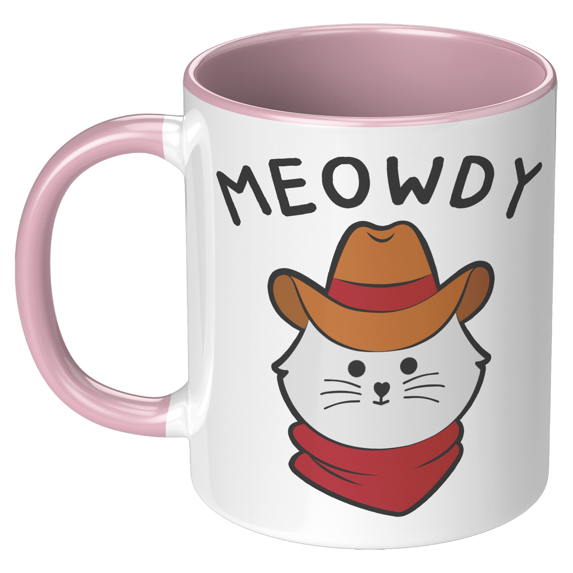 11oz Accent Mug - Meowdy