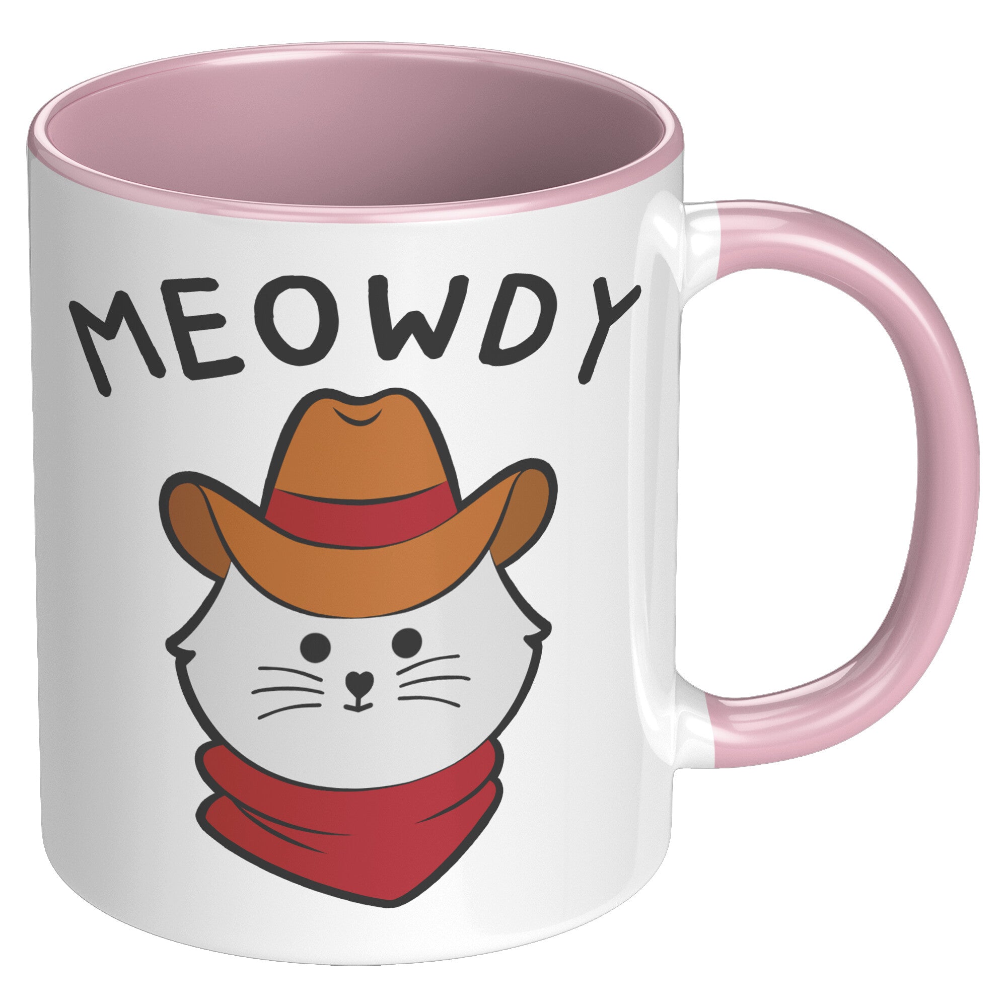 11oz Accent Mug - Meowdy
