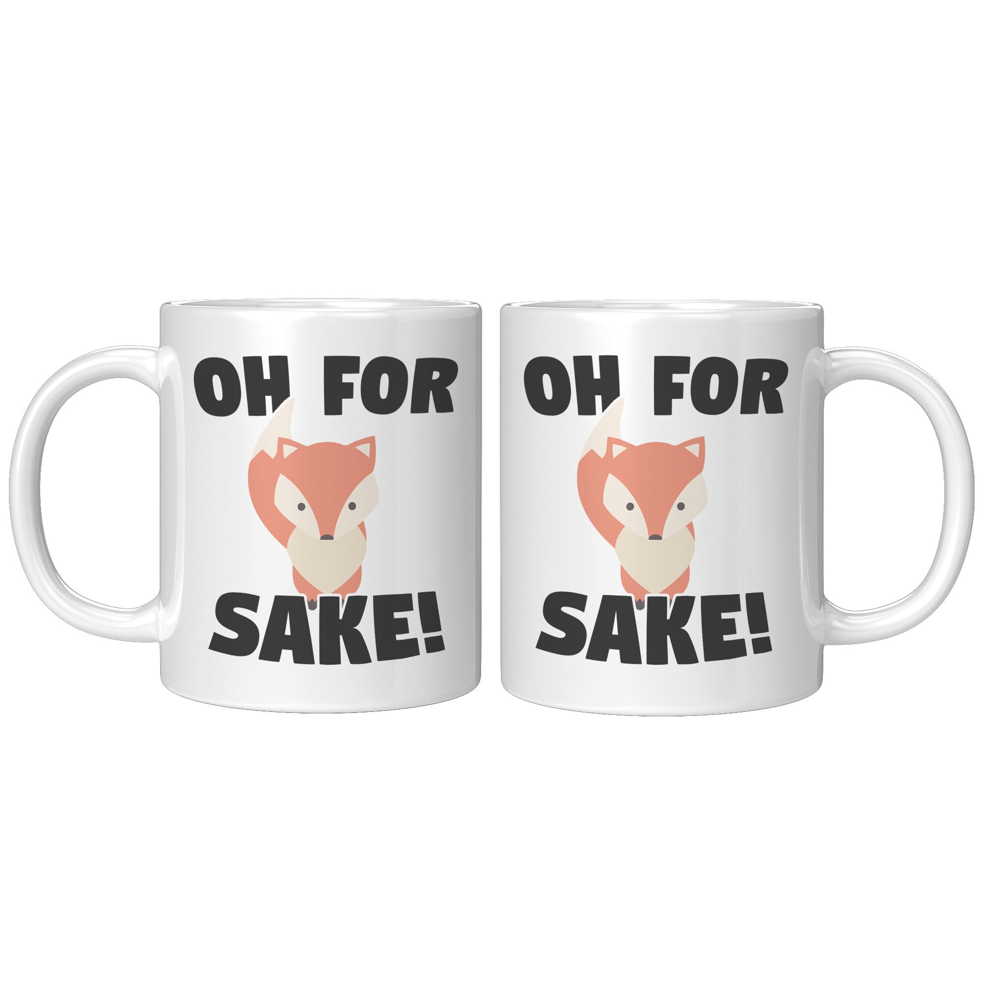 11oz Accent Mug - Oh For Fox Sake