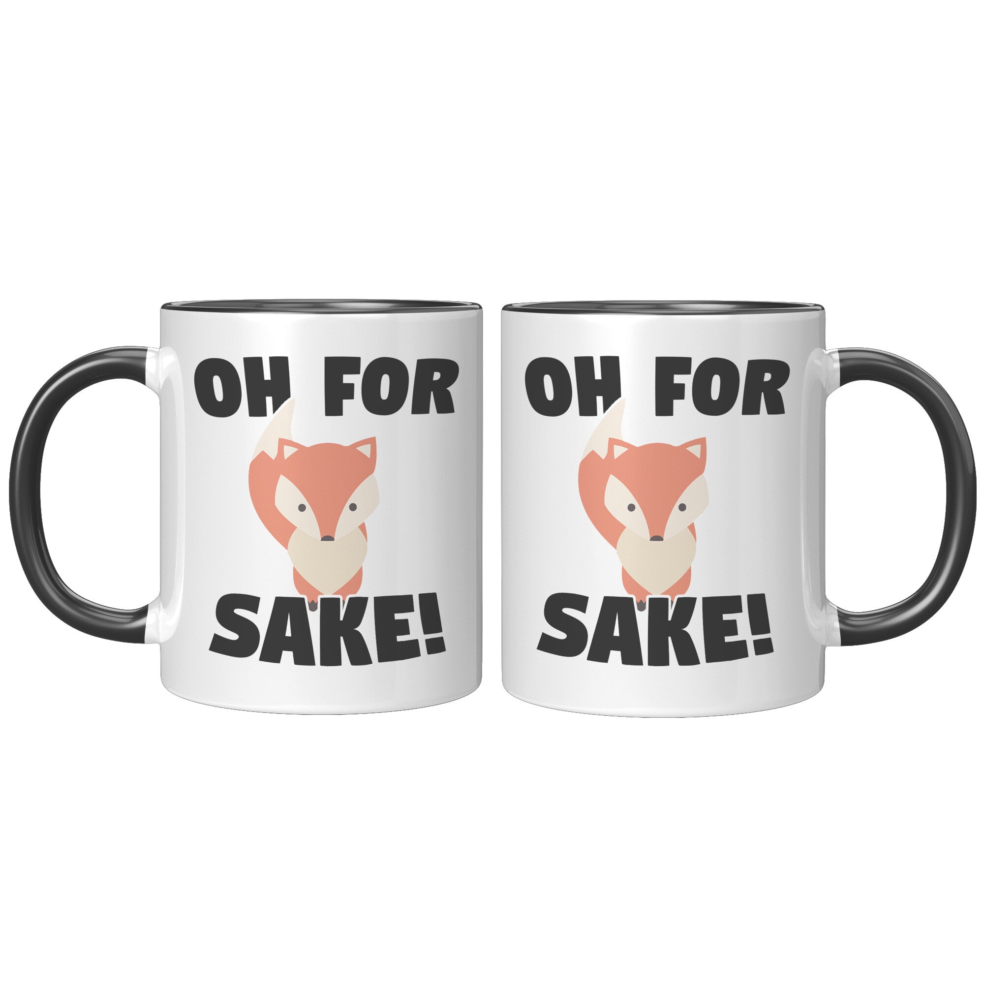 11oz Accent Mug - Oh For Fox Sake