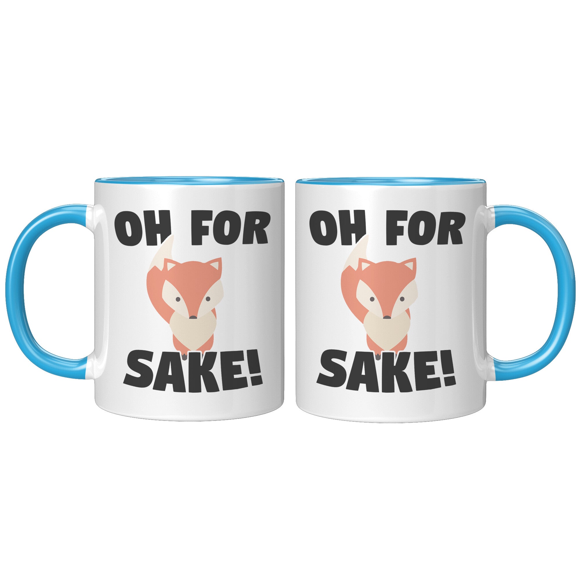 11oz Accent Mug - Oh For Fox Sake