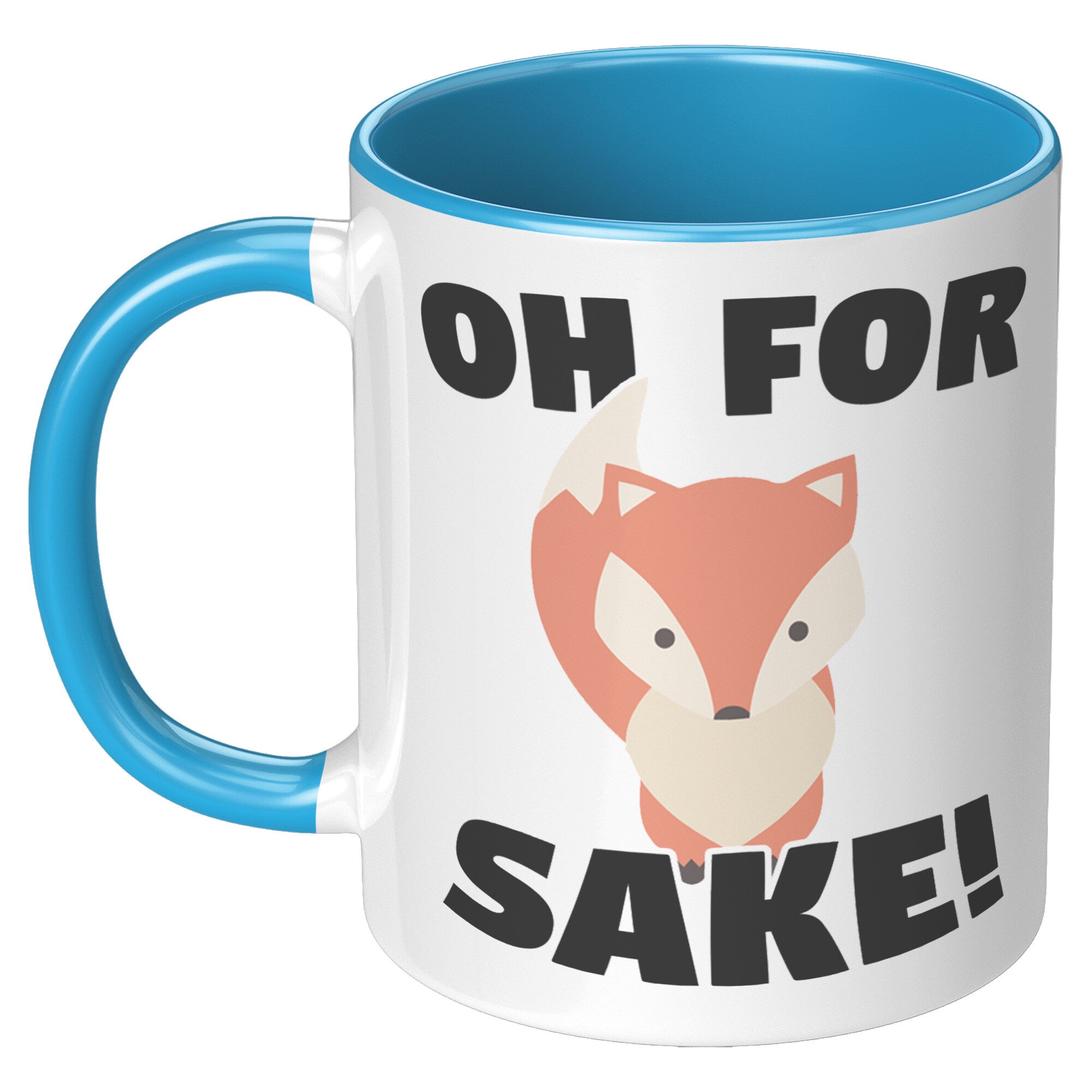 11oz Accent Mug - Oh For Fox Sake