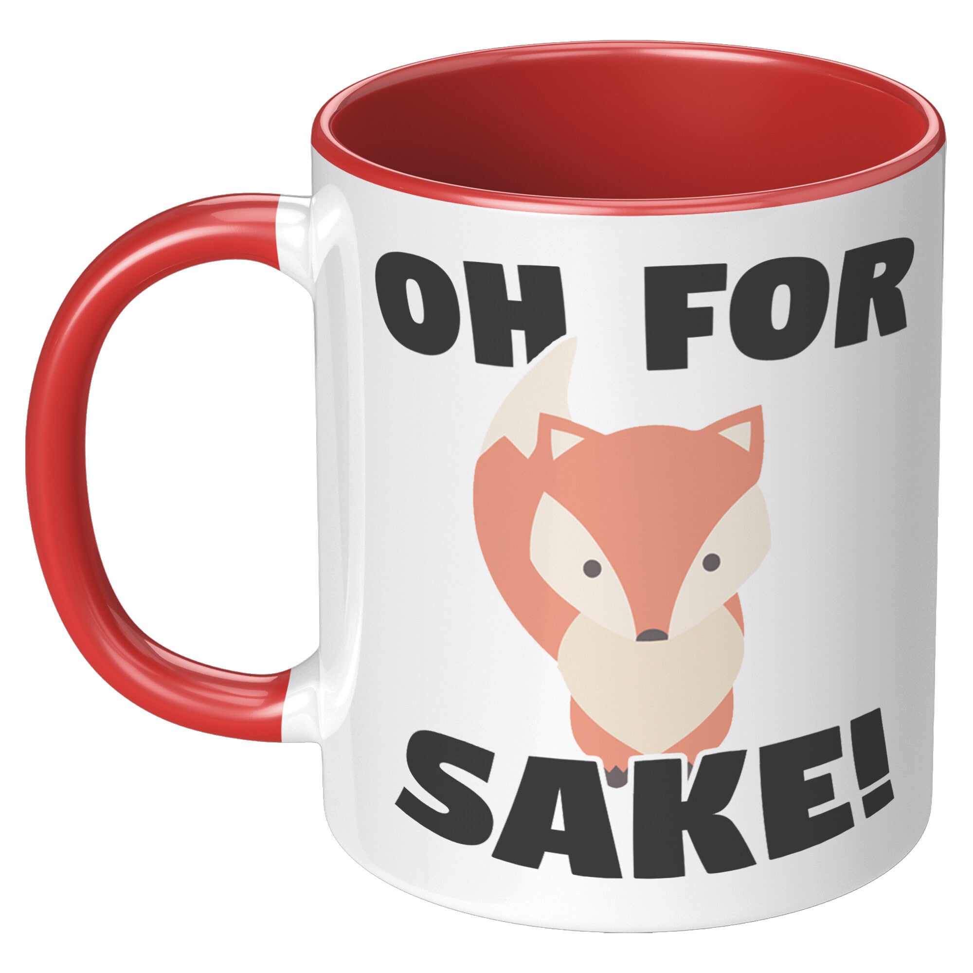 11oz Accent Mug - Oh For Fox Sake