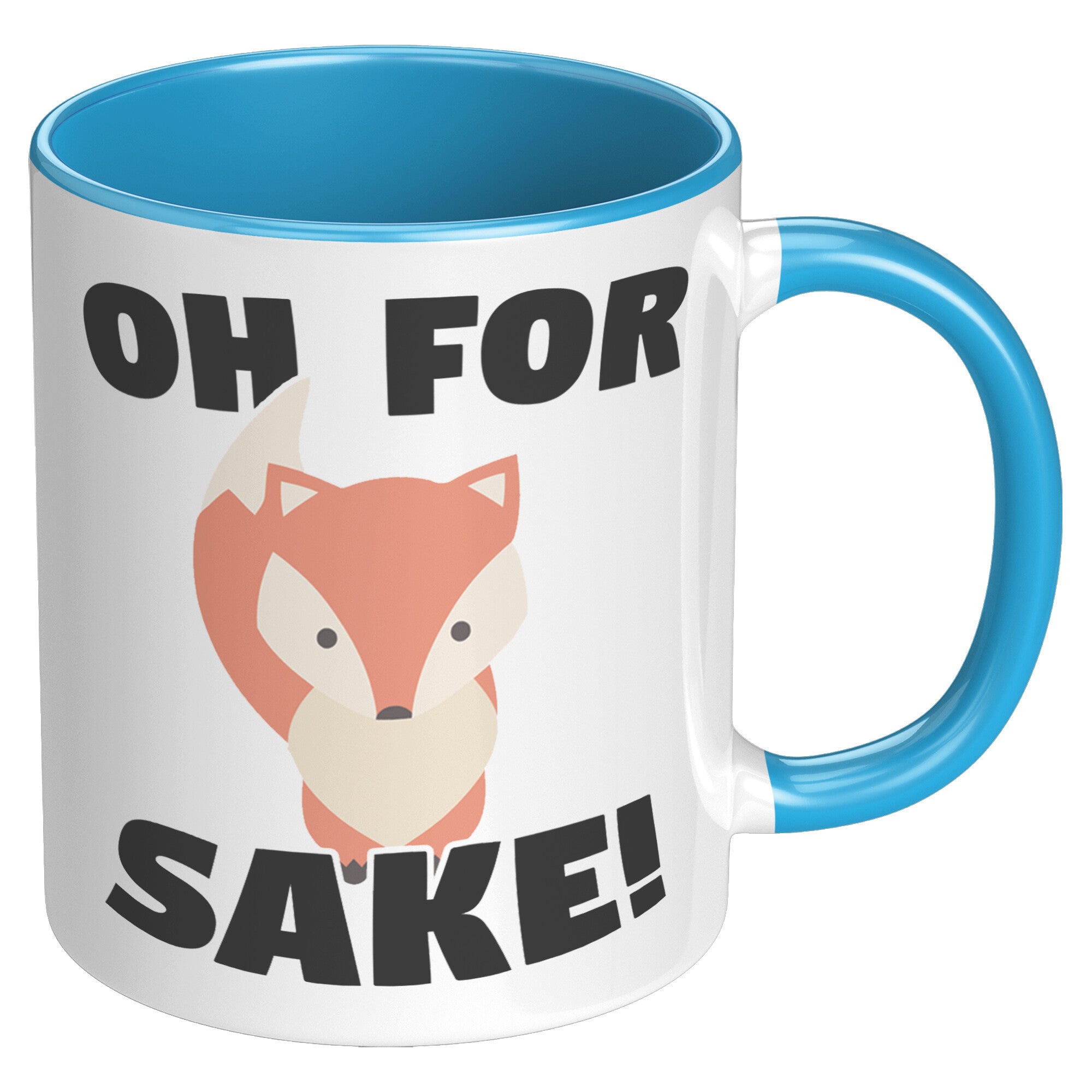 11oz Accent Mug - Oh For Fox Sake