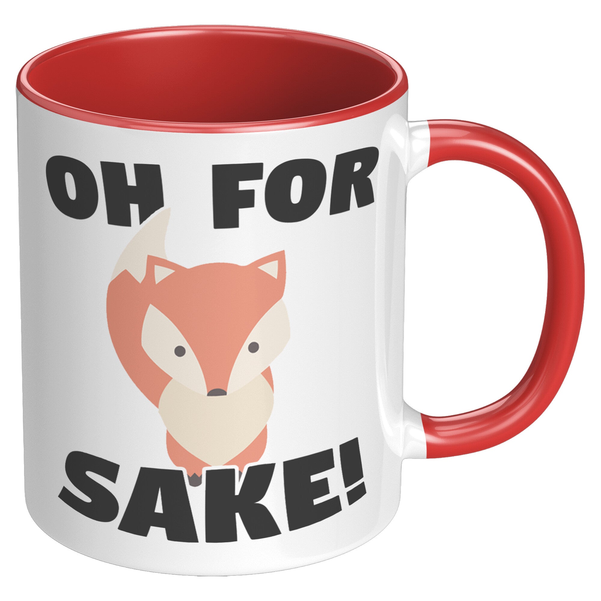11oz Accent Mug - Oh For Fox Sake