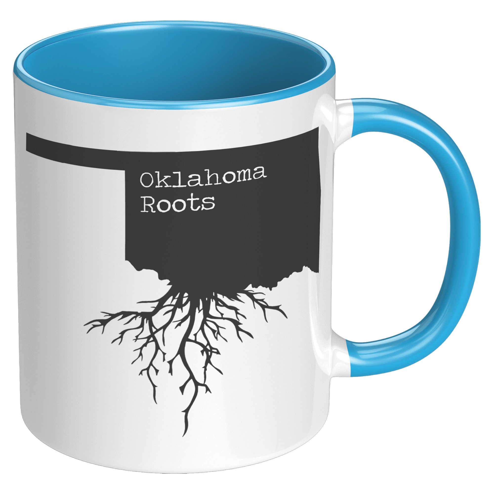 11oz Accent Mug - Oklahoma Roots