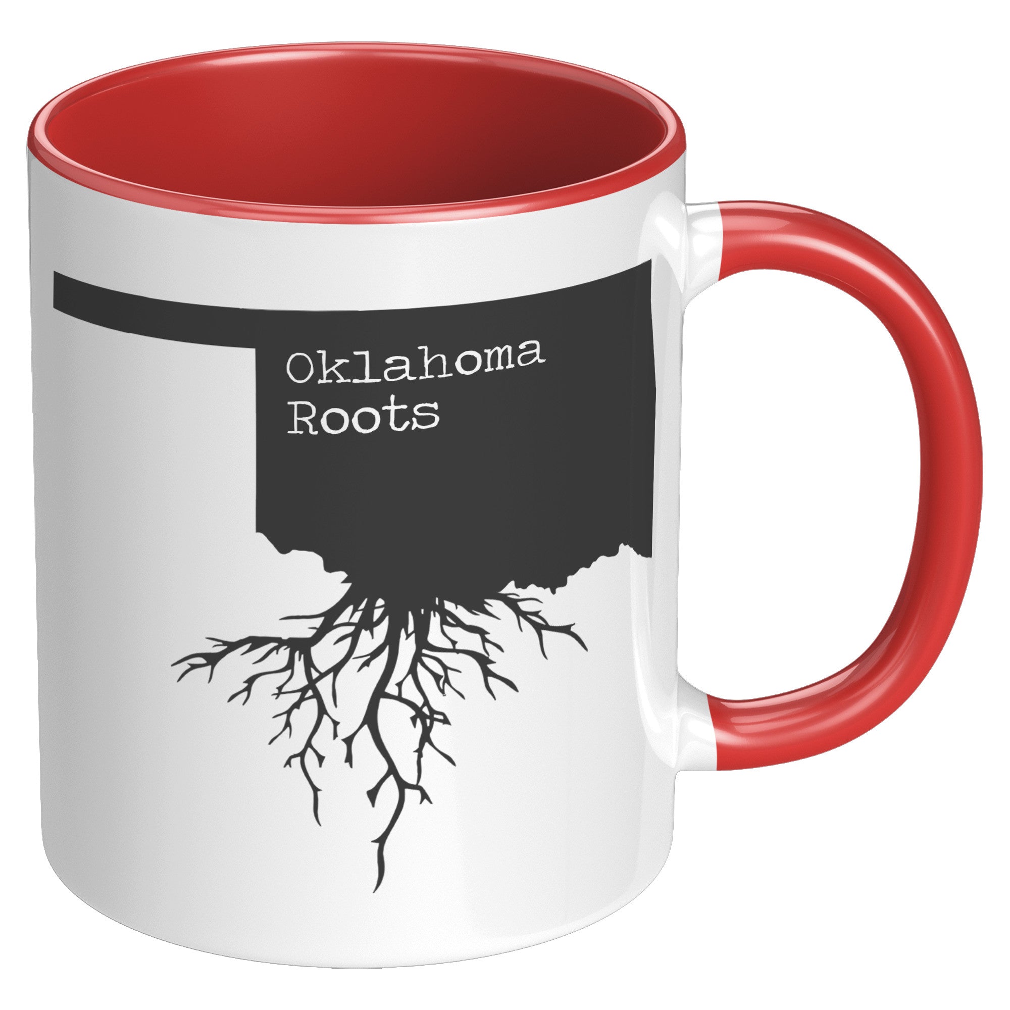11oz Accent Mug - Oklahoma Roots