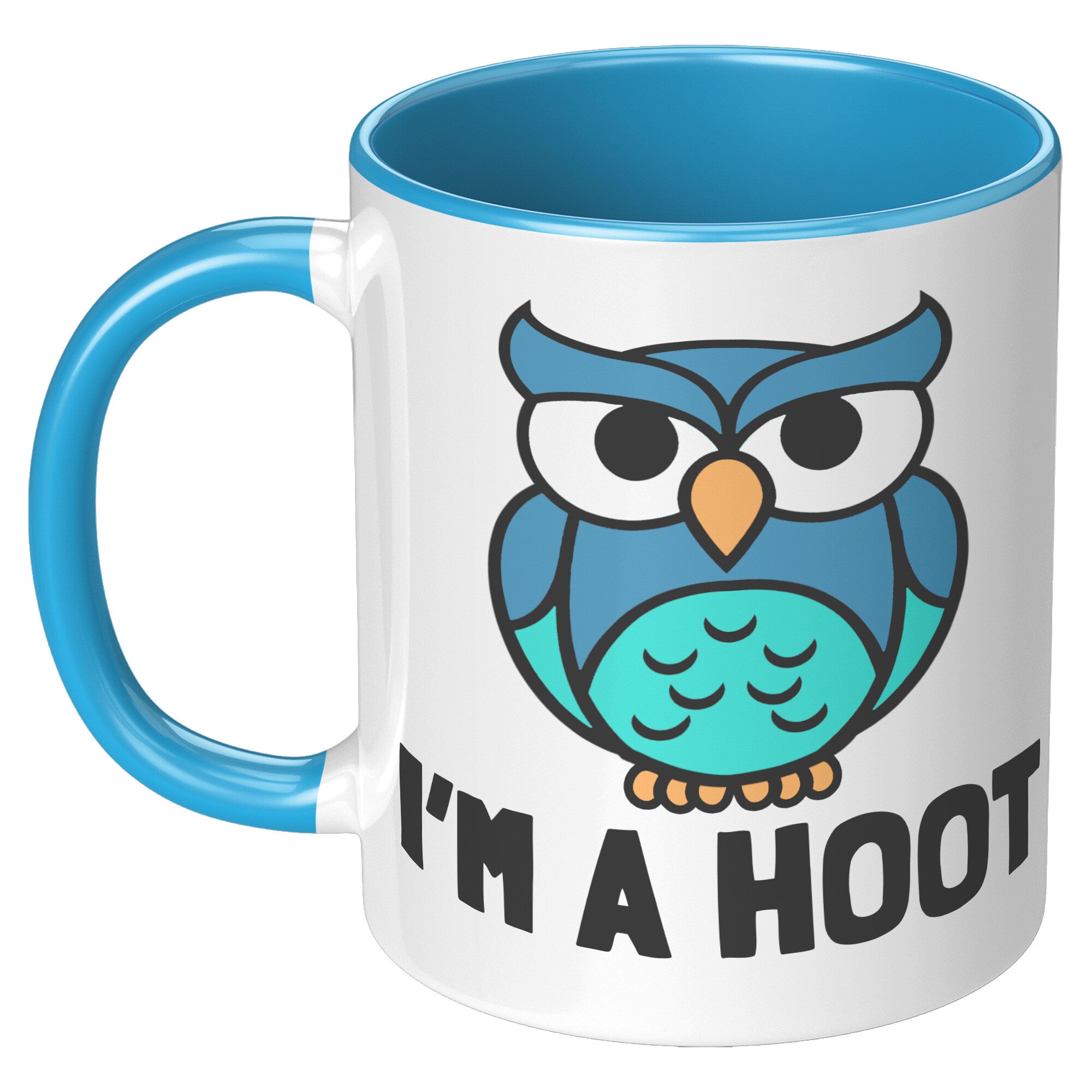 11oz Accent Mug - Owl I'm A Hoot