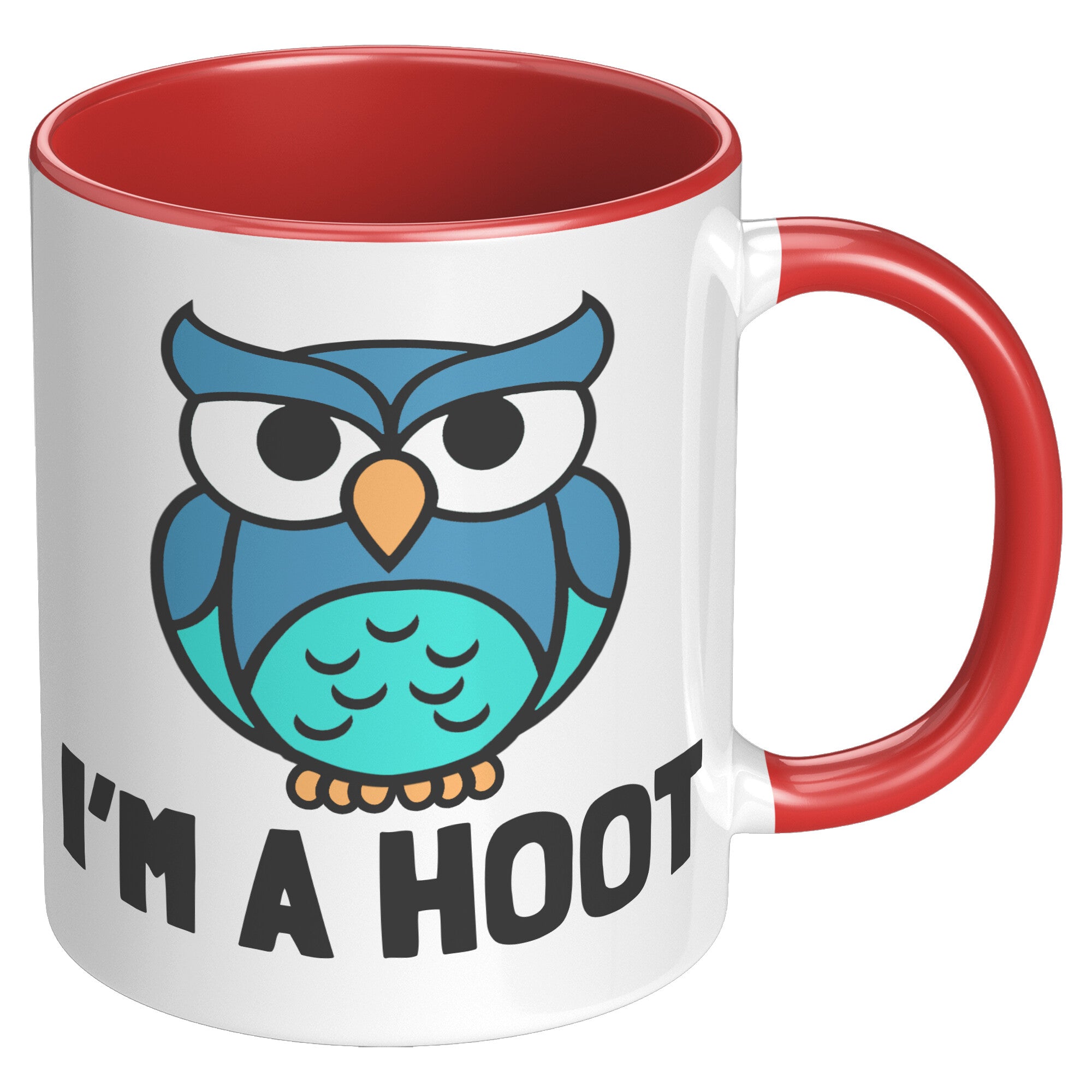 11oz Accent Mug - Owl I'm A Hoot