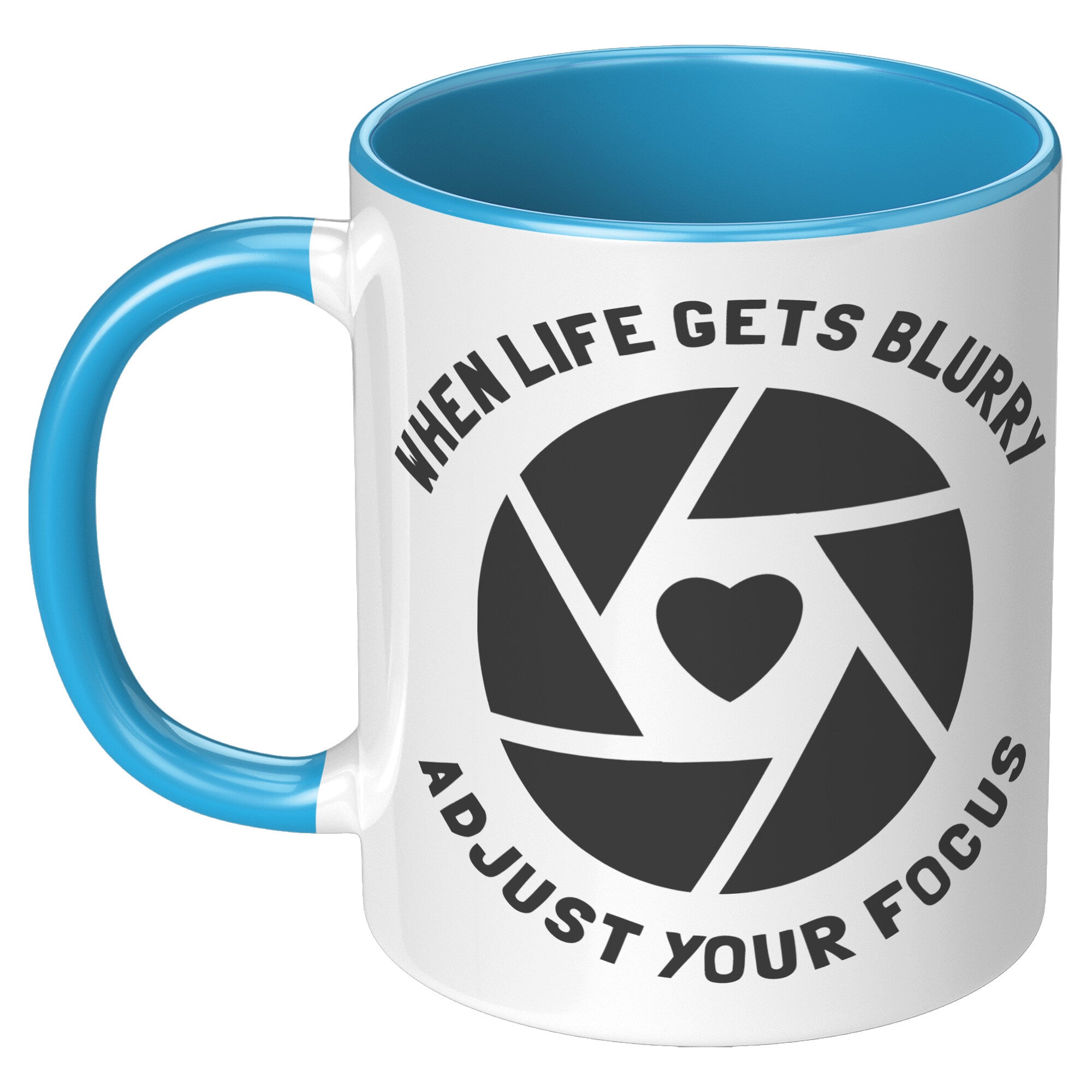 11oz Accent Mug - Photography Life Gets Blurry