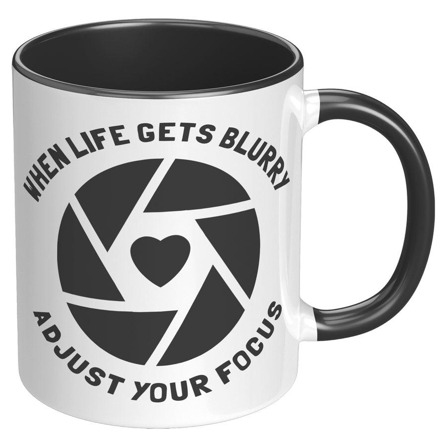 11oz Accent Mug - Photography Life Gets Blurry