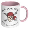 11oz Accent Mug - Pirate All For Rum