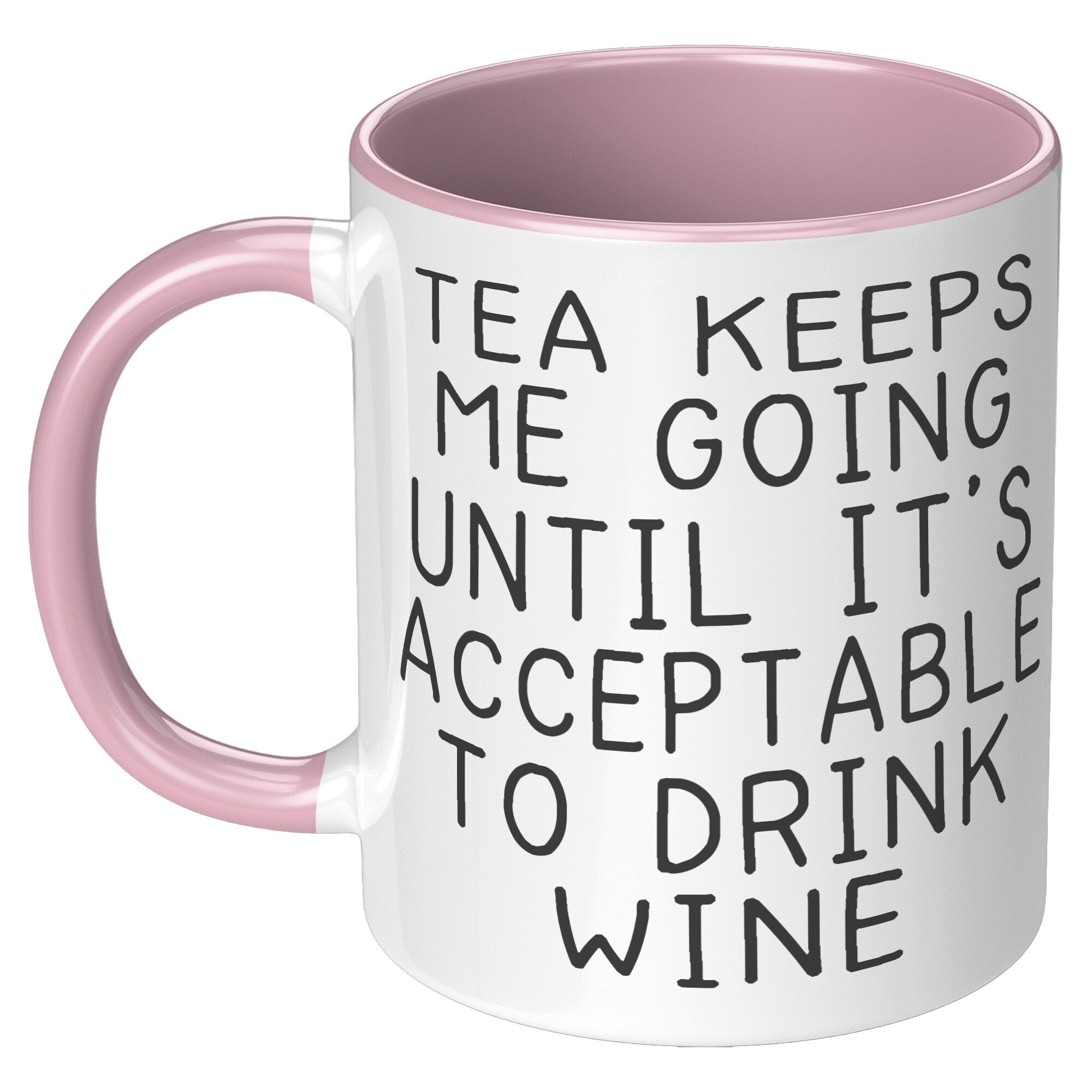 11oz Accent Mug - Tea Keeps Me Going