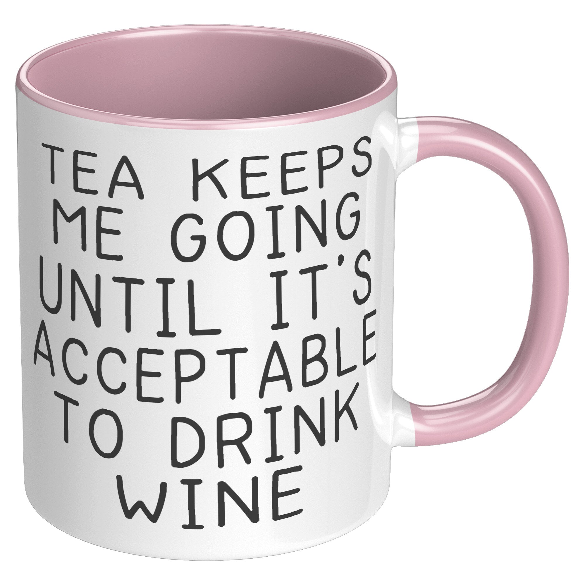 11oz Accent Mug - Tea Keeps Me Going