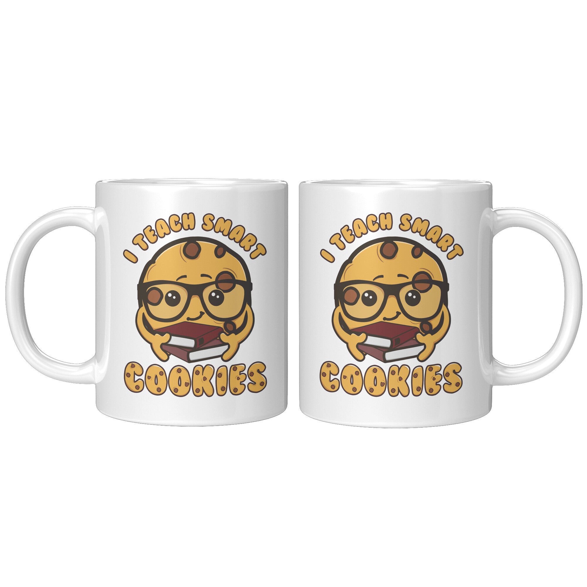 11oz Accent Mug - Teach Smart Cookies