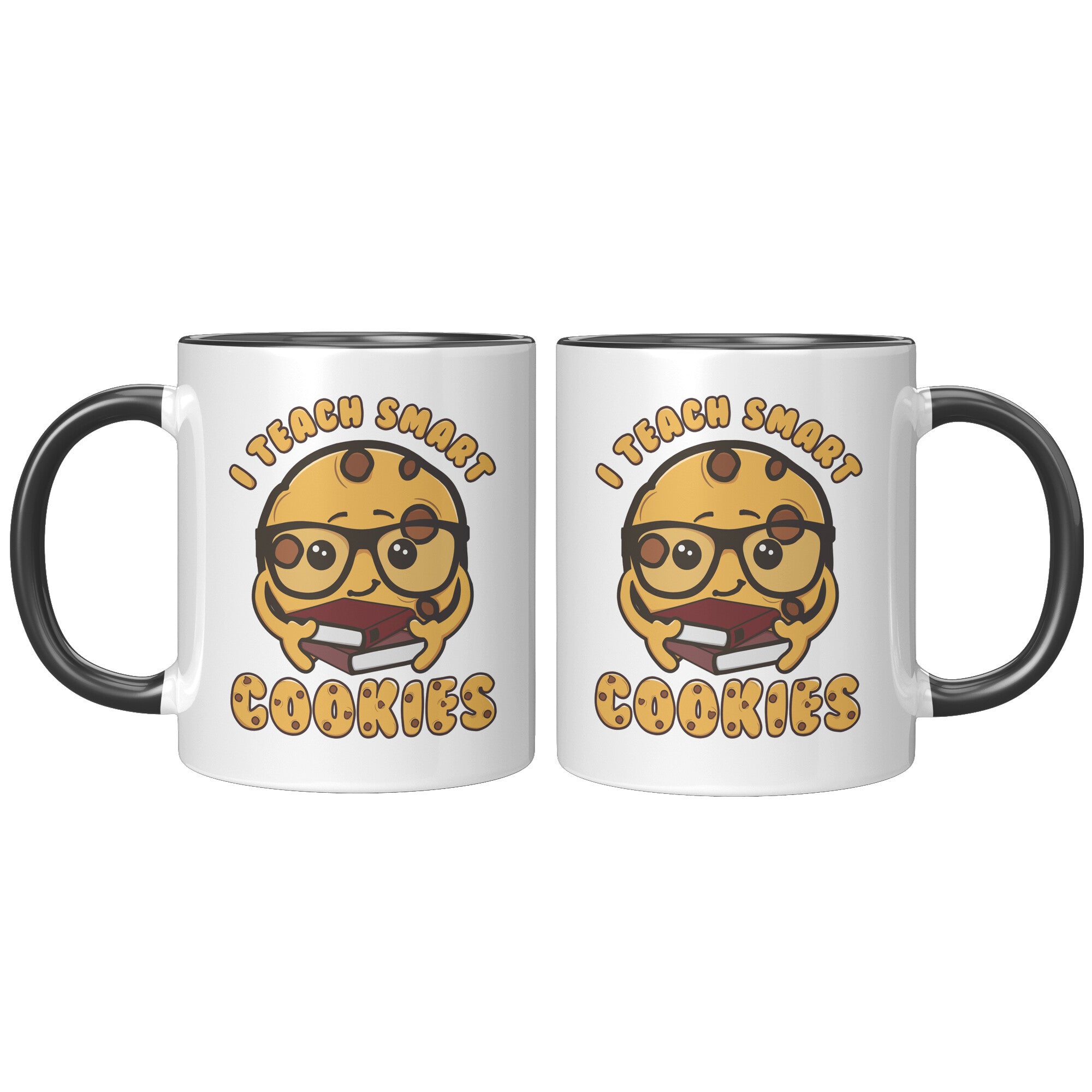 11oz Accent Mug - Teach Smart Cookies