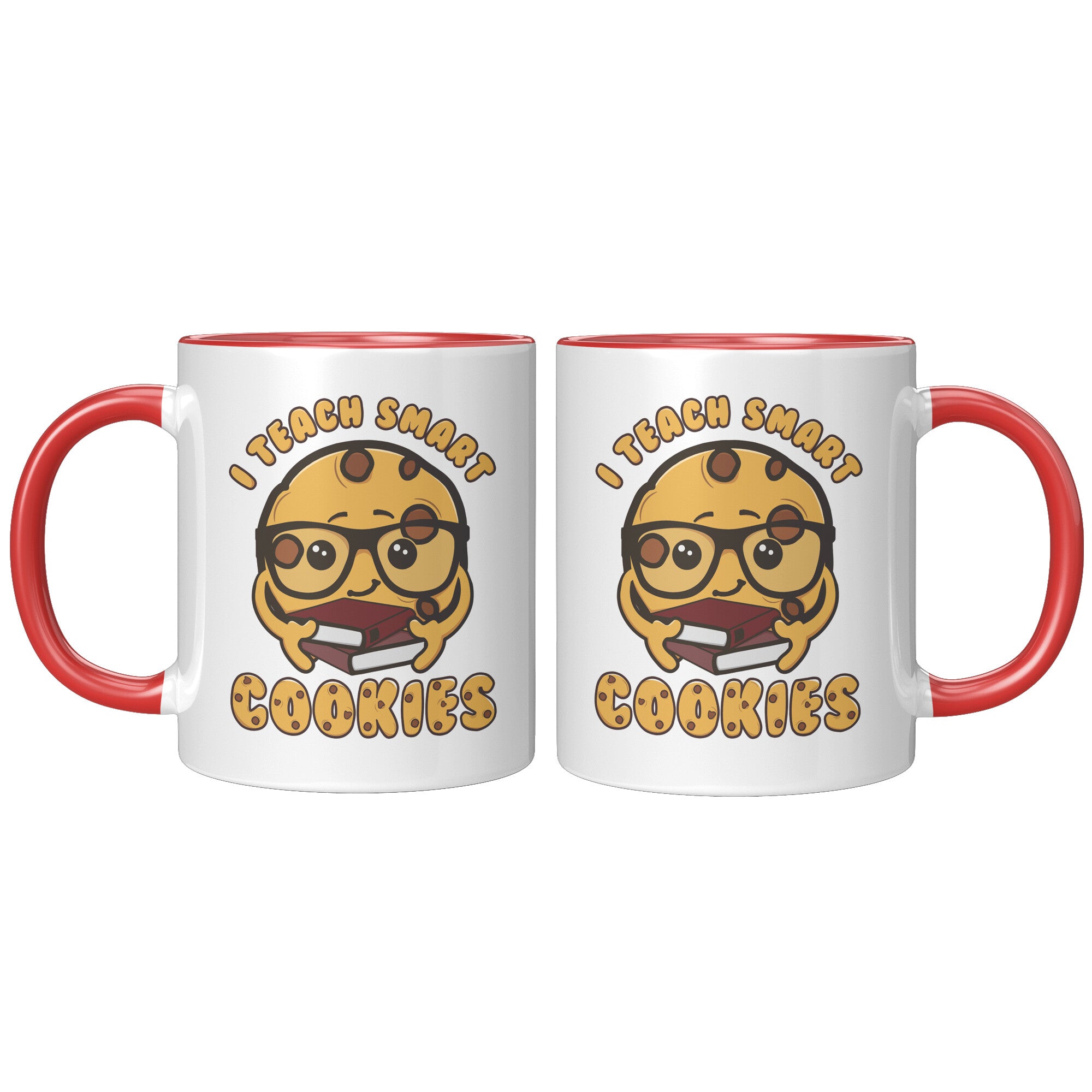 11oz Accent Mug - Teach Smart Cookies