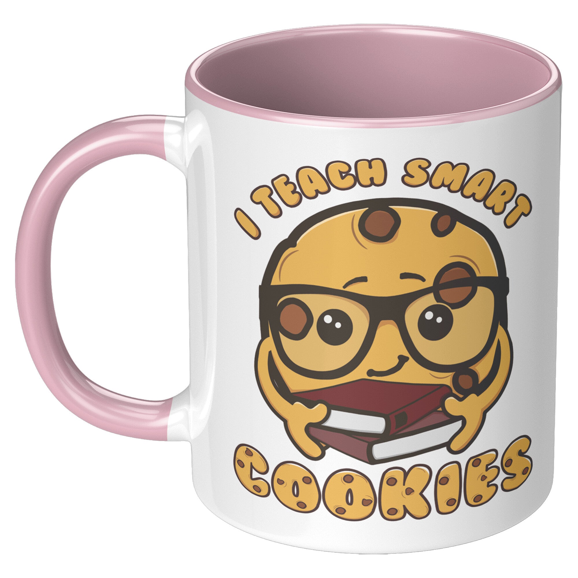 11oz Accent Mug - Teach Smart Cookies
