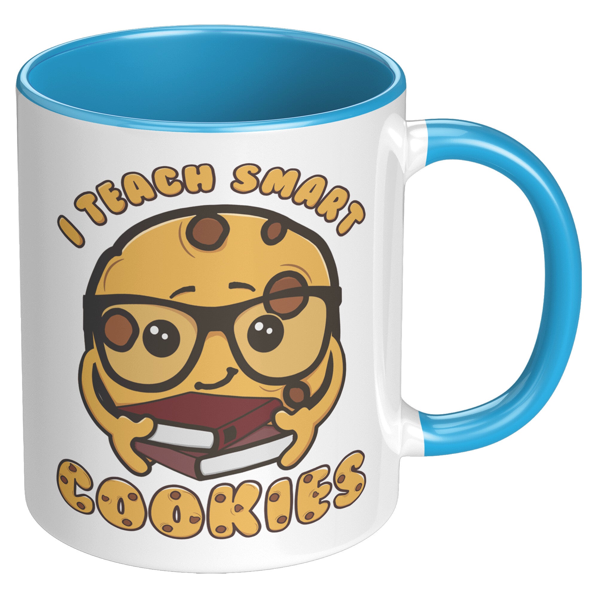11oz Accent Mug - Teach Smart Cookies