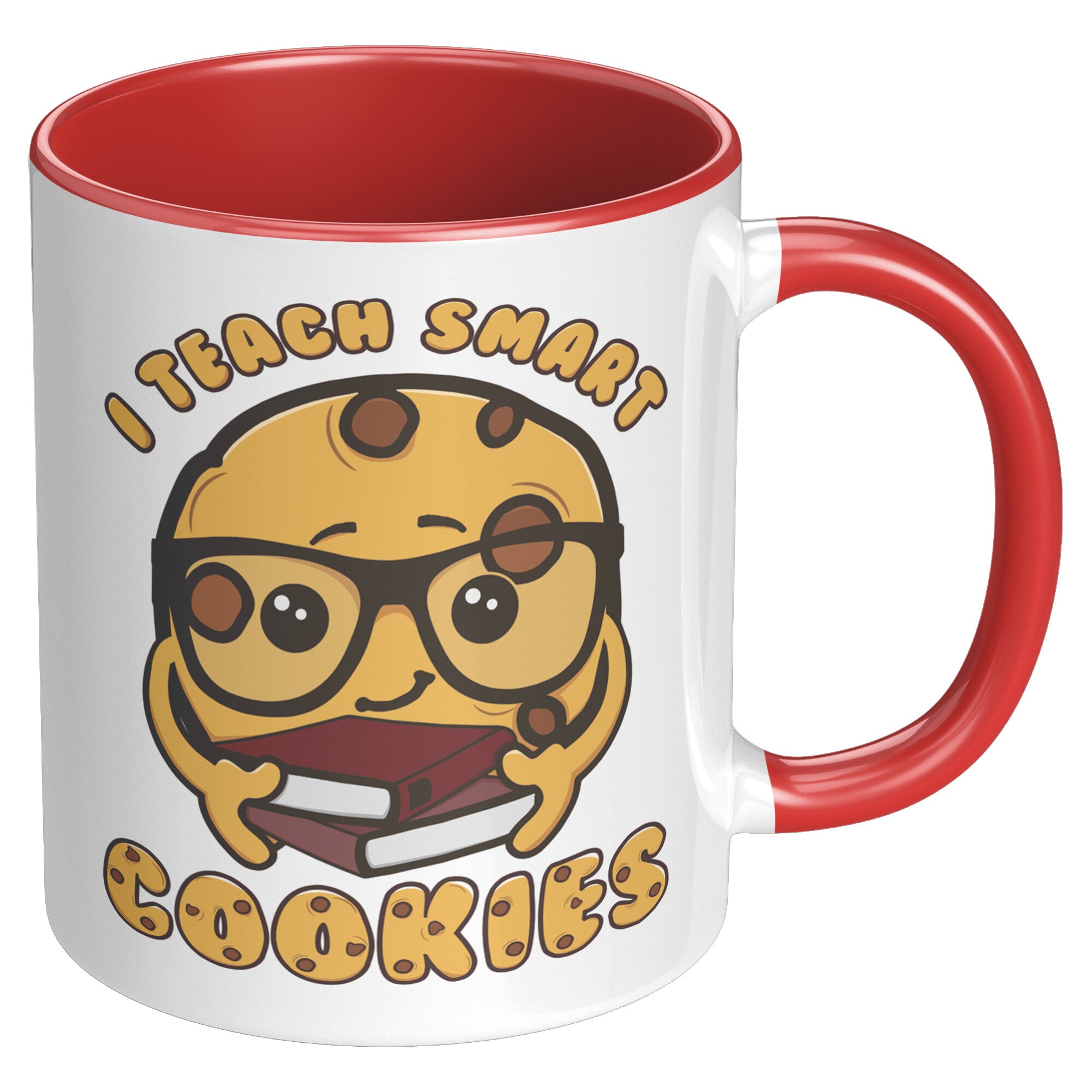 11oz Accent Mug - Teach Smart Cookies