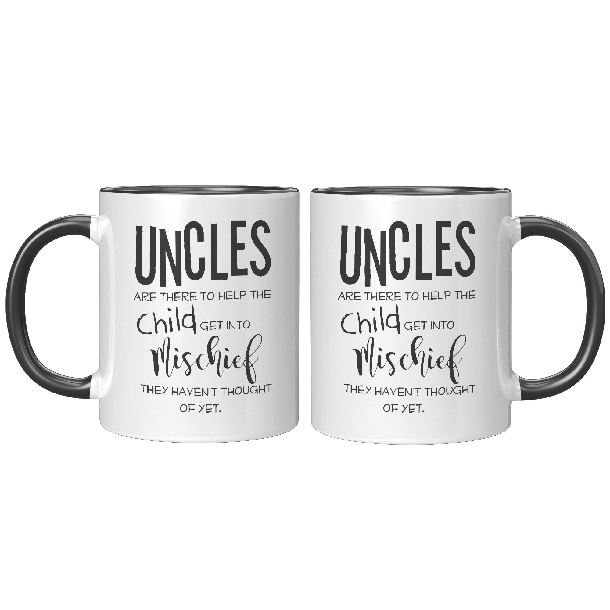 11oz Accent Mug - Uncles There To Help