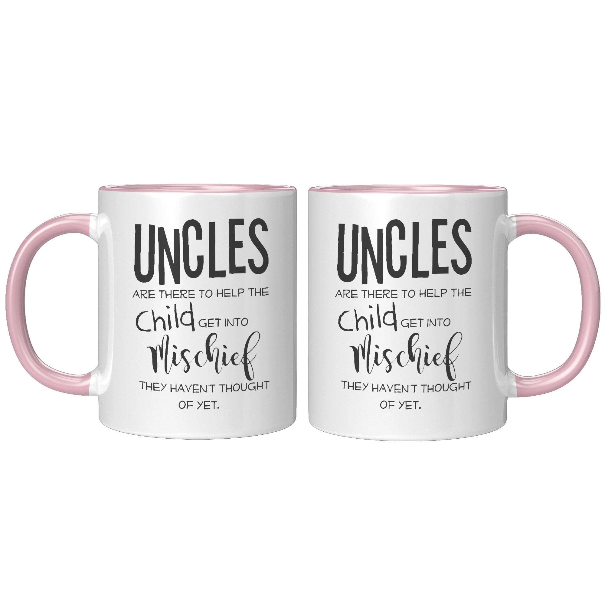 11oz Accent Mug - Uncles There To Help