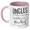 11oz Accent Mug - Uncles There To Help