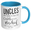 11oz Accent Mug - Uncles There To Help