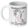 11oz White Mug - Mamacorn
