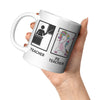 11oz White Mug - PE Teacher Unicorn