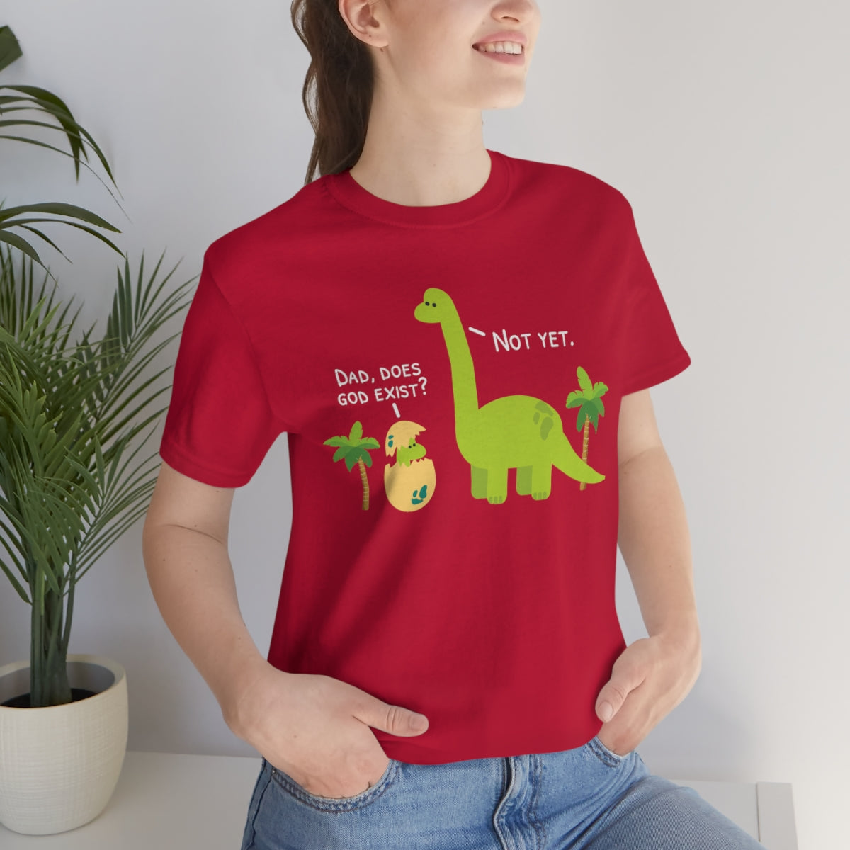 Atheist Dinosaur TShirtSon UK