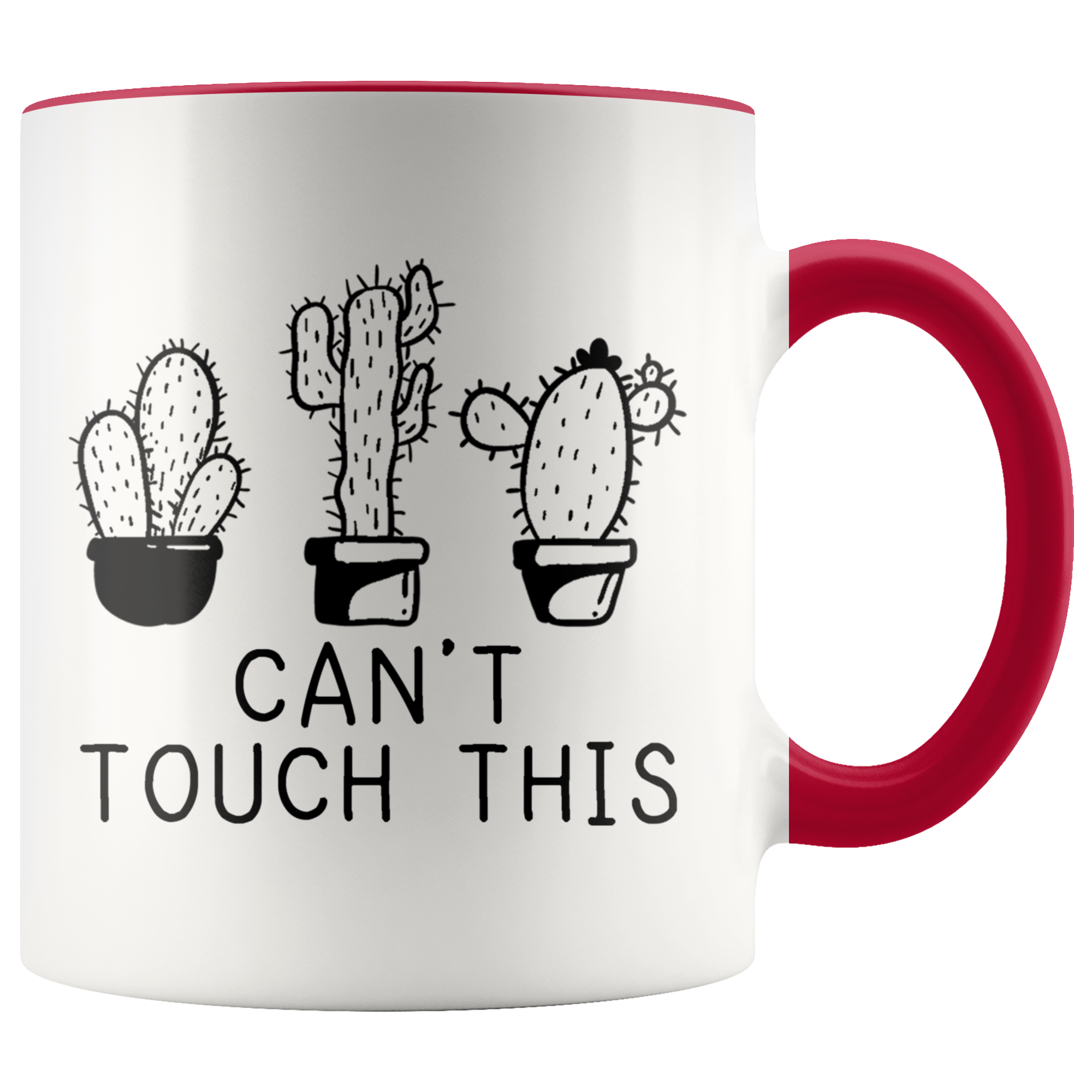 Accent Mug - Cactus Can't Touch This