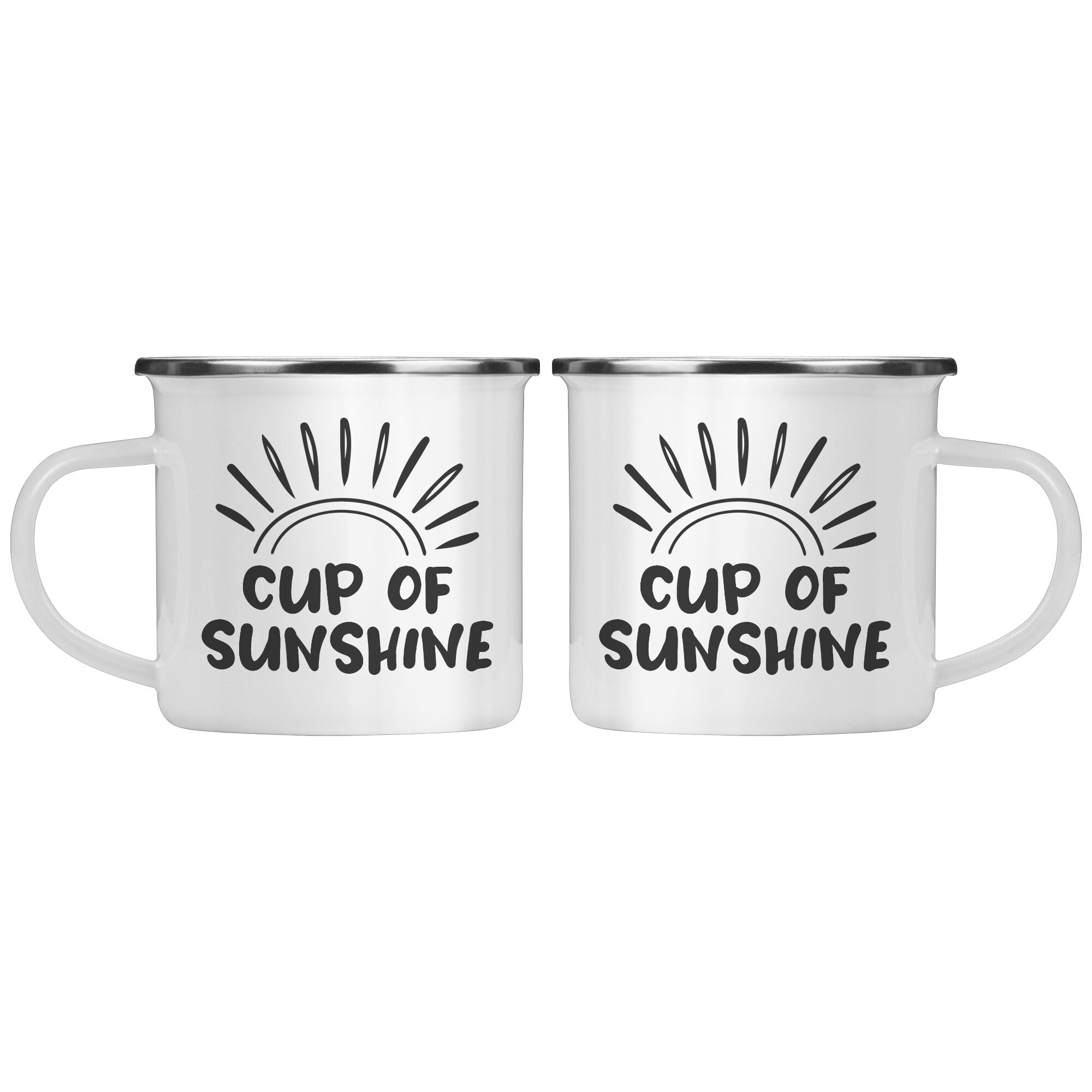 12oz Camping Mug - Cup of Sunshine