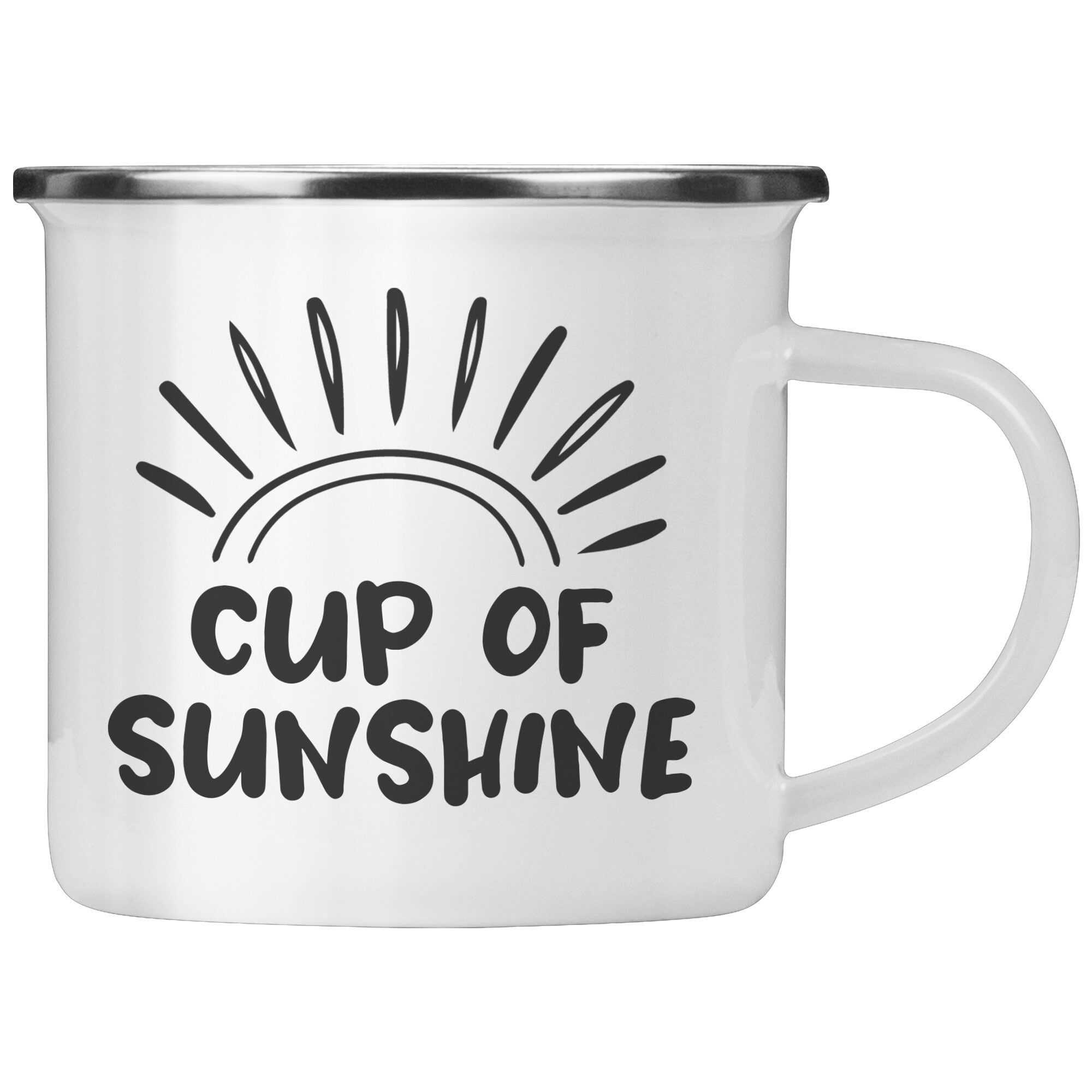 12oz Camping Mug - Cup of Sunshine