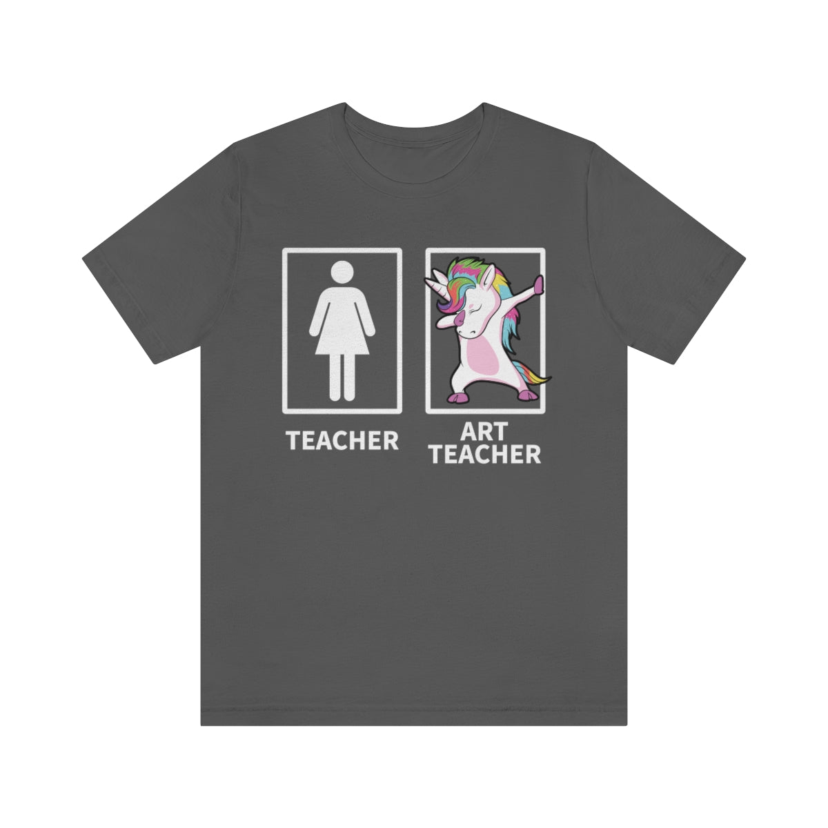 Dabbing Unicorn Art Teacher TShirtSon UK