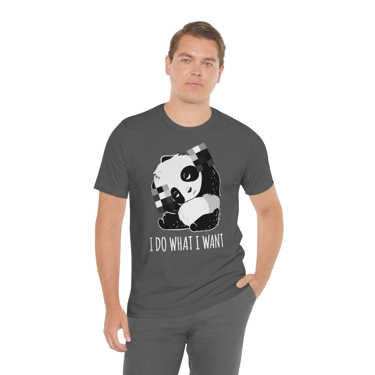 Panda I Do What I Want TShirtSon UK